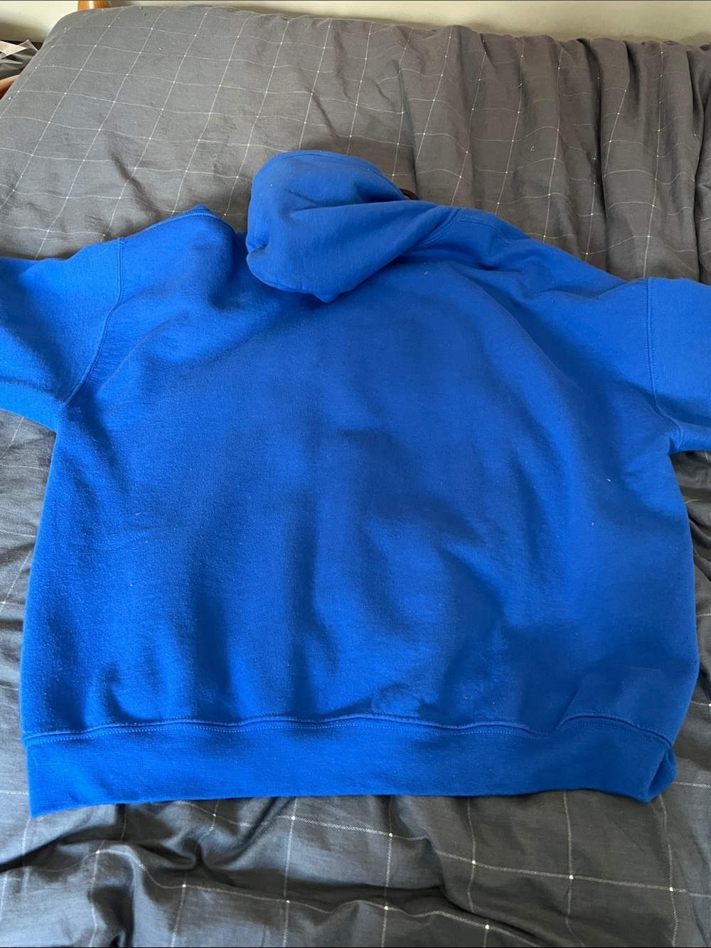 Curling Rocks Graphic Pullover Hoodie Blue Gildan Heavy Blend 2XL - Picture 7 of 7